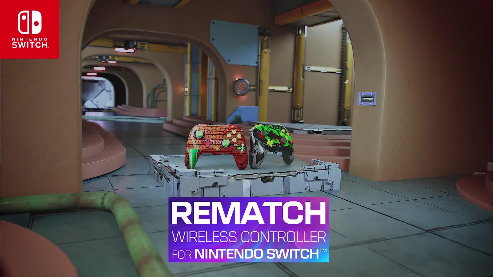 Video of turtle-beach-rematch-wireless-ns-mario-bricks-reveal
