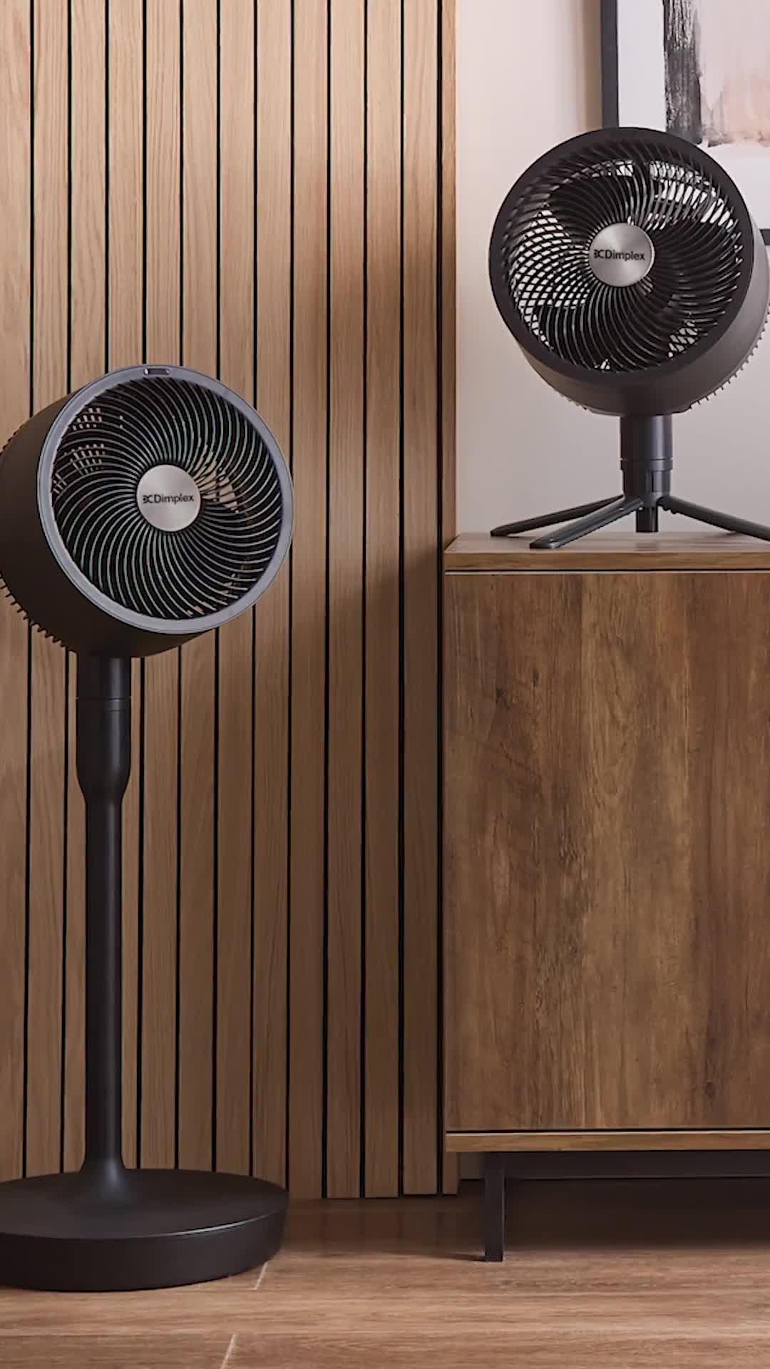Video of dimplex-duocool-cordless-fan