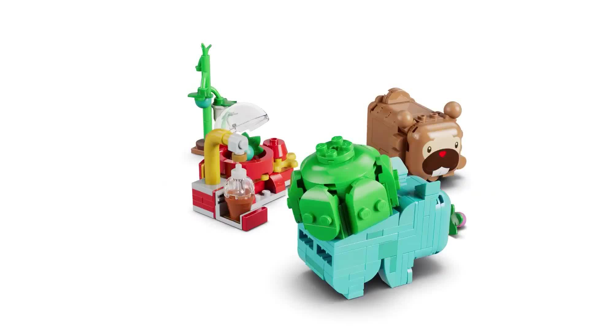 Image thumbnail 8 of 8 of LEGO Pokemon SMART Play&trade;: Berry Bash with Bulbasaur and Bidoof 72155