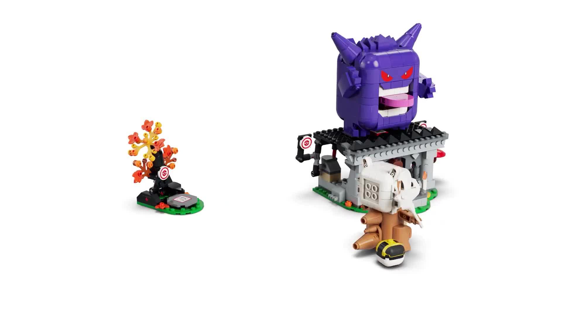 LEGO Pokemon SMART Play™: Cubone and Gengar's Spooky Showdown