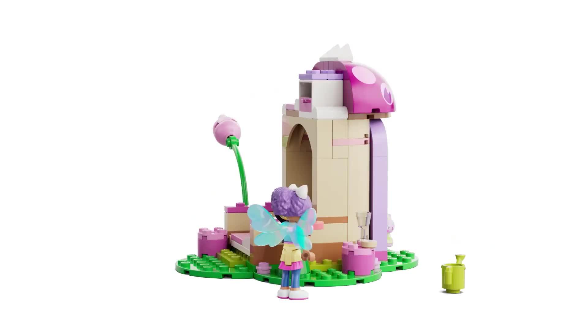 Image thumbnail 5 of 5 of LEGO Gabby's Dollhouse Fairy&rsquo;s Garden House Toy 11212