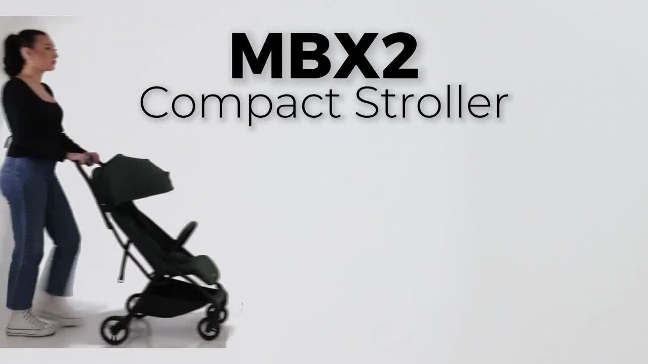 Image thumbnail 8 of 8 of My Babiie MBX2 Compact Stroller - Oatmeal