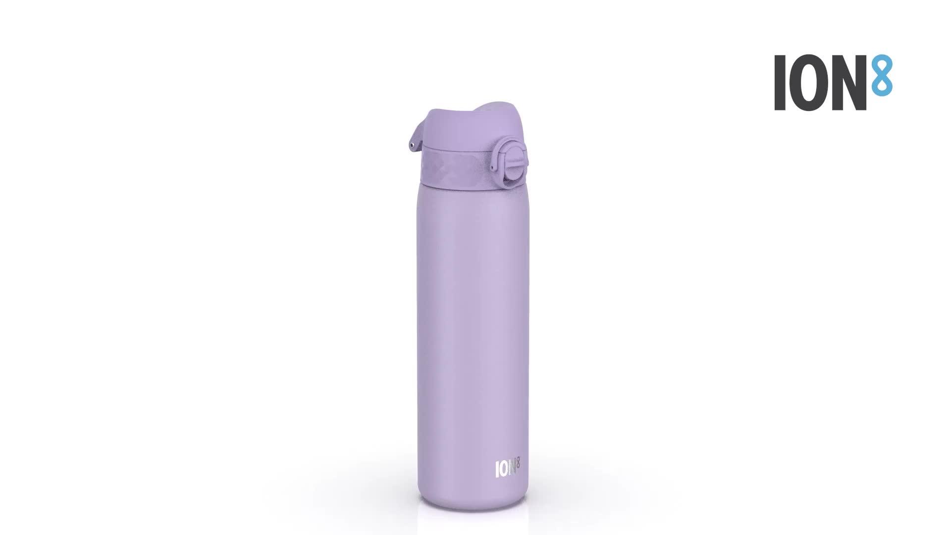 Image thumbnail 7 of 7 of Ion8 Leak Proof Slim Water Bottle, Vacuum Insulated, Periwinkle, 500ml (17oz)