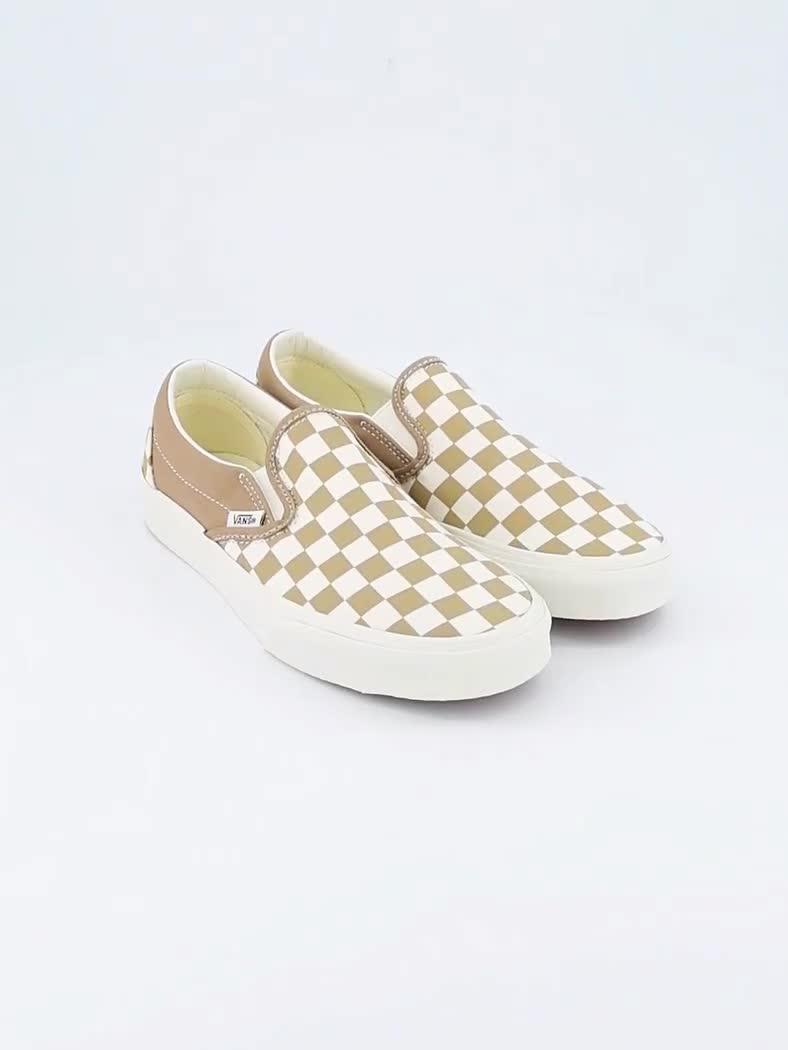 Image thumbnail 7 of 7 of Vans Womens Slip-On Checkerboard Low Profile Trainers - Black