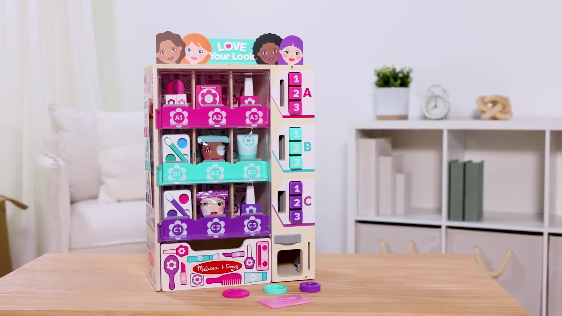 Image thumbnail 8 of 8 of Melissa & Doug Melissa &amp; Doug Beauty Vending Machine Playset