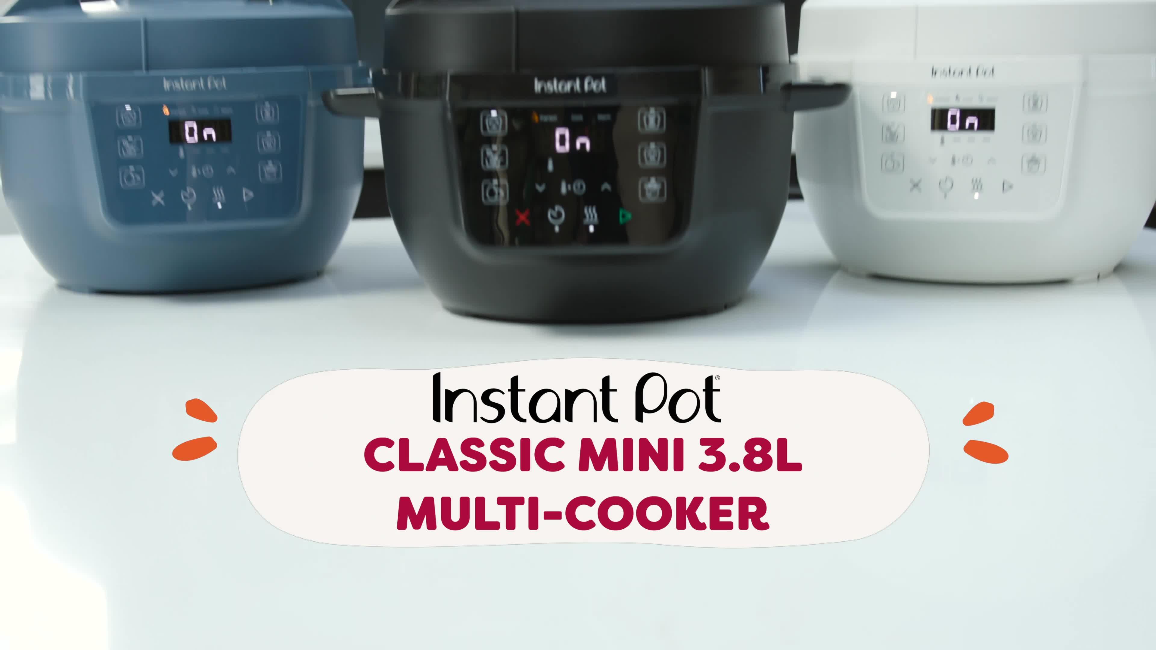 Image thumbnail 8 of 8 of Instant Pot Classic Mini 3.8L Multi-Cooker Black Pepper