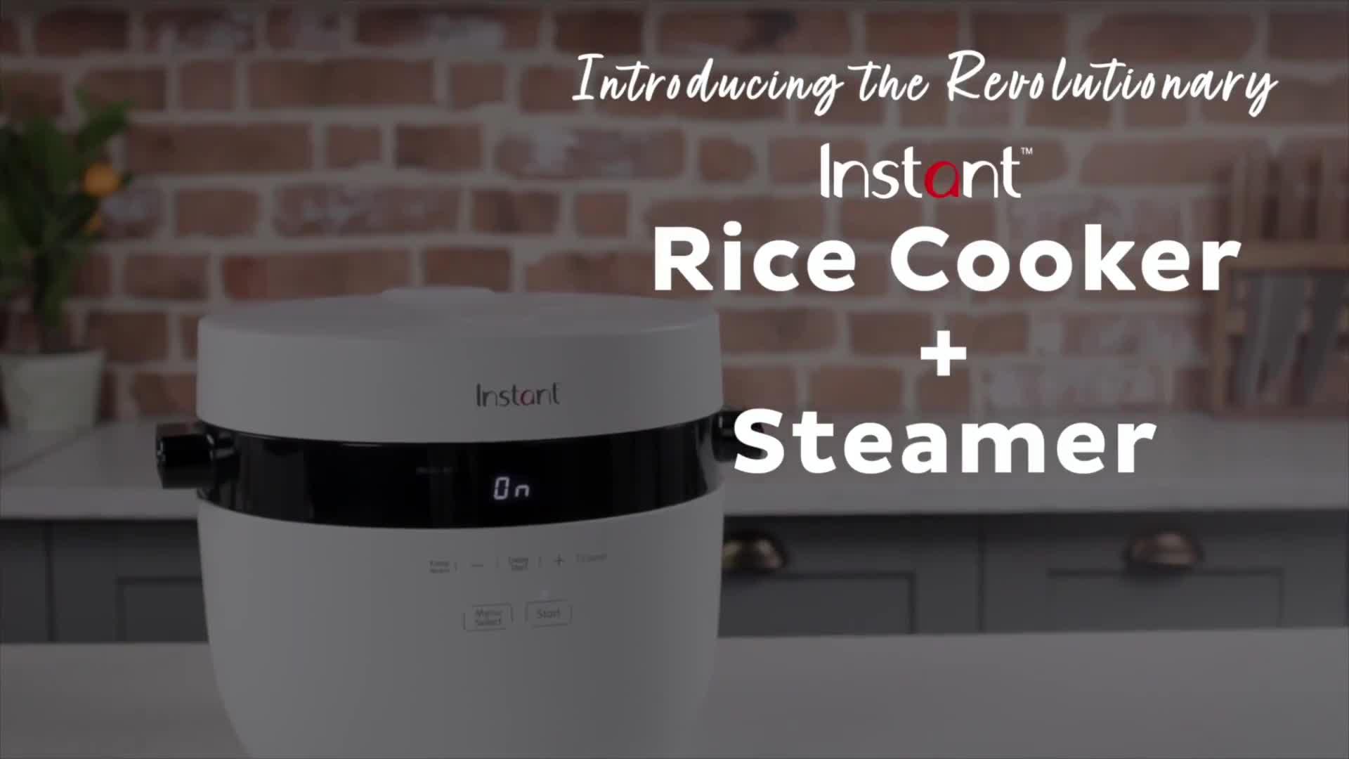 Image thumbnail 8 of 8 of Instant Pot Rice Cooker + Steamer 20 Cup / 5L