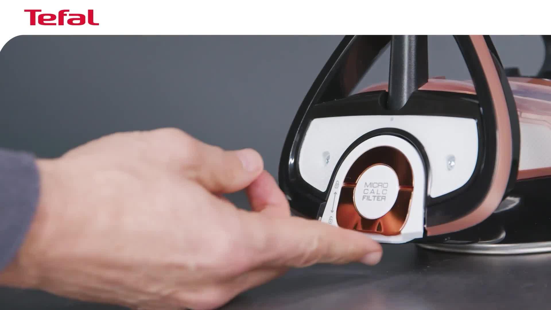 Image thumbnail 8 of 8 of Tefal Ultimate Pure FV9853G0 3100W Steam Iron - Blue