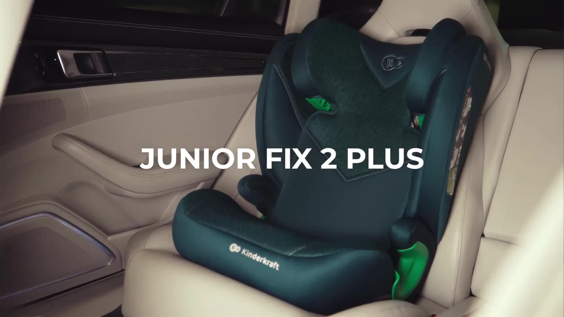 Image thumbnail 8 of 8 of Kinderkraft Junior Fix 2 Plus i-Size Car Seat - Pink