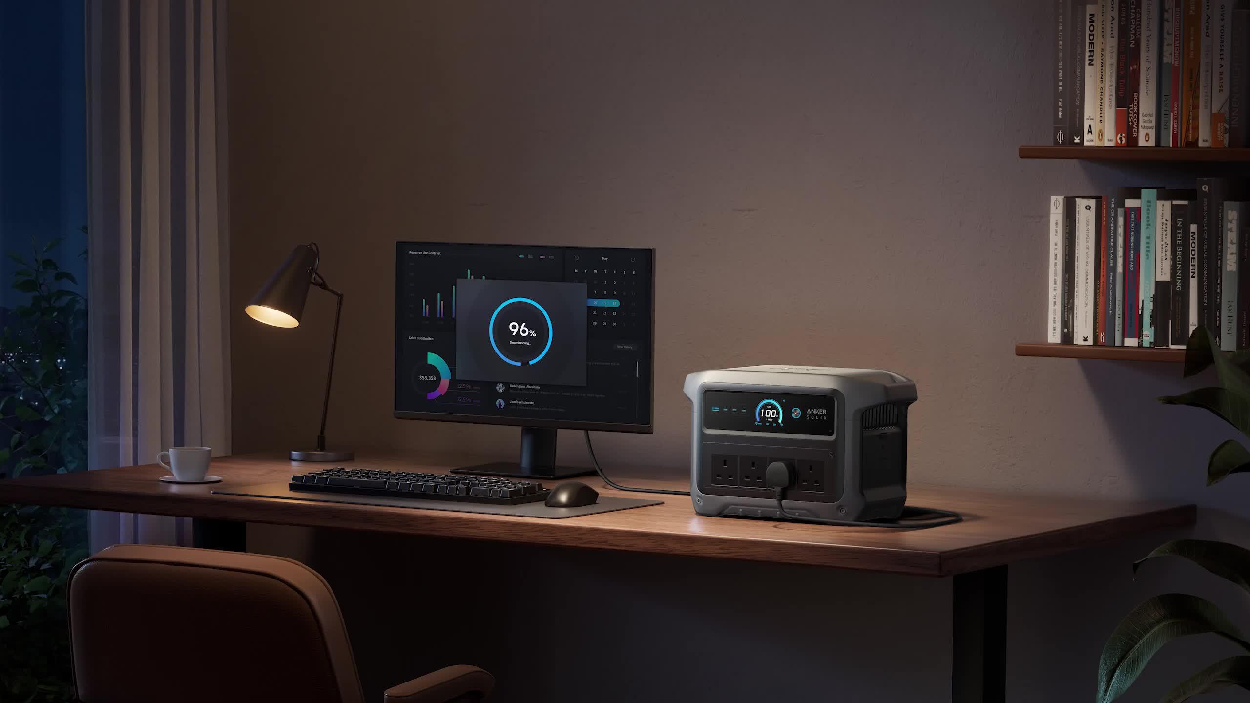 Image thumbnail 8 of 8 of Anker SOLIX C1000 GEN 2 1,024Wh / 2,000W