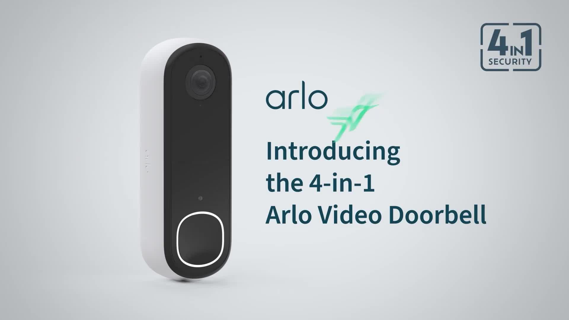 Image thumbnail 8 of 8 of Arlo Video Doorbell 2K and Chime 2 Kit