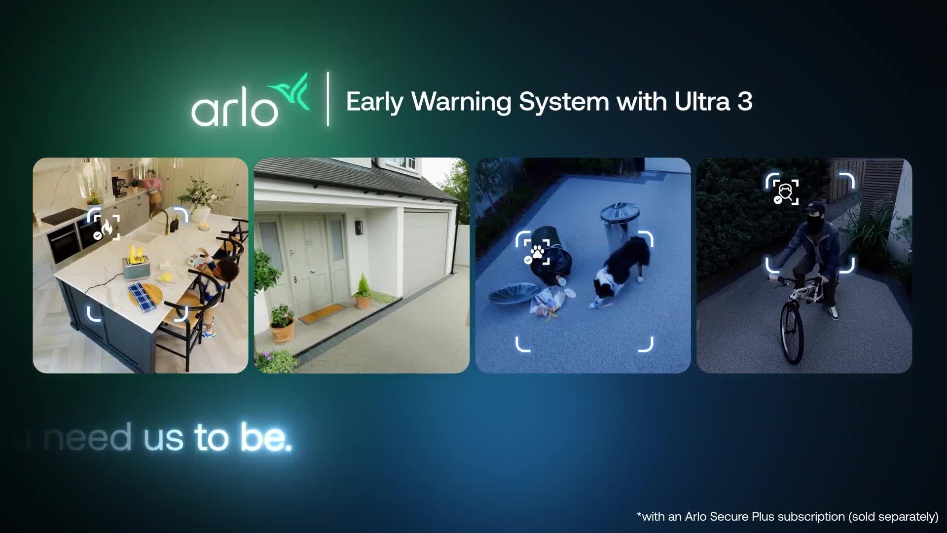 Image thumbnail 8 of 8 of Arlo Ultra 3 4K 3 Security Cameras Kit and Solar Panel Kit