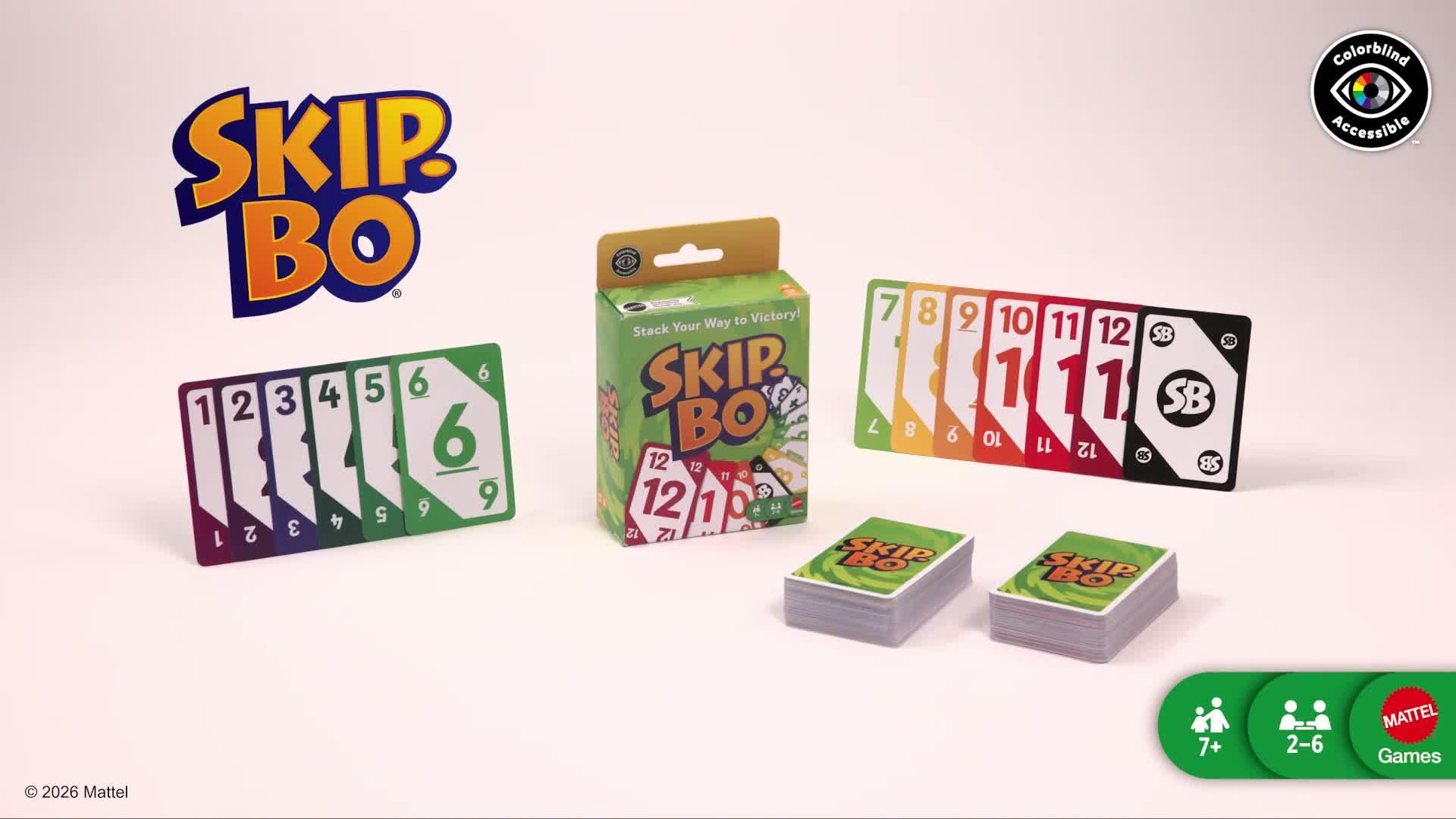 Image thumbnail 8 of 8 of <p>Skip-Bo Sequencing Card Game</p>