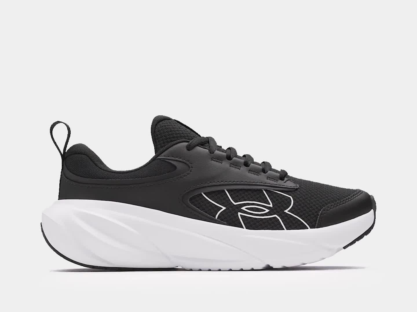 Image thumbnail 6 of 6 of UNDER ARMOUR Junior Boys Running Surge 5 Trainer - Black