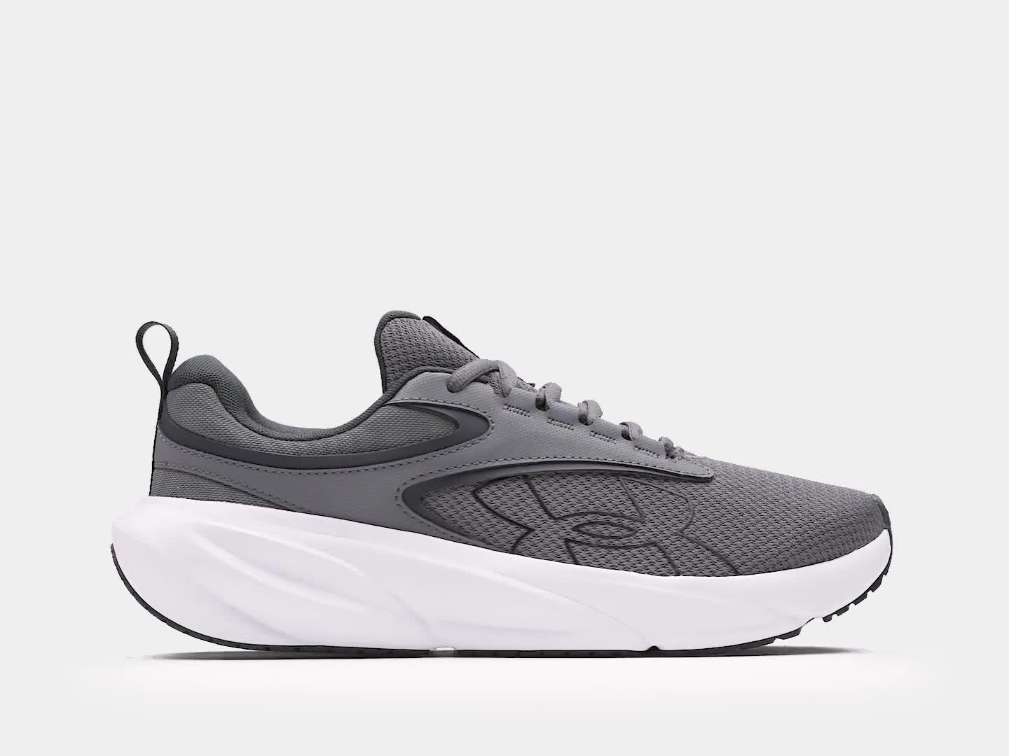 Image thumbnail 6 of 6 of UNDER ARMOUR Men's Surge 5 Breathable Mesh Running Shoes - Grey