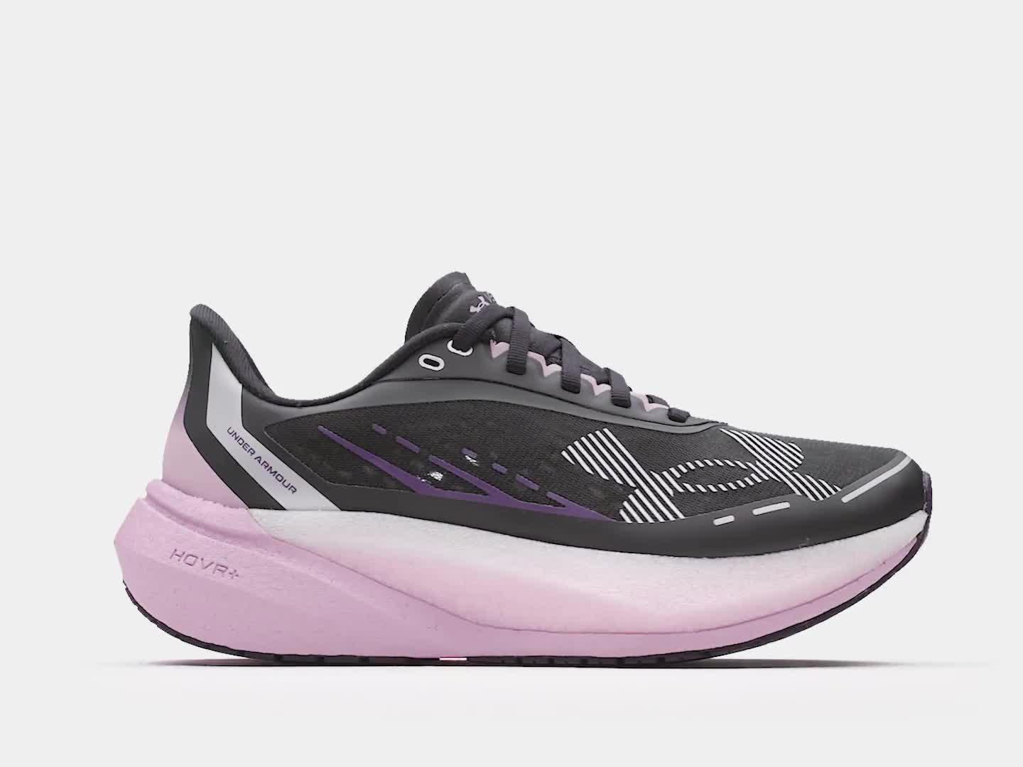 Image thumbnail 6 of 6 of UNDER ARMOUR Womens Running Velociti Distance Trainer - Black