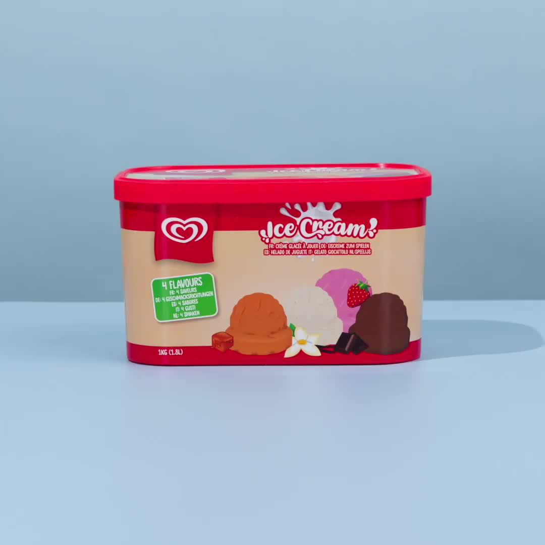 Image thumbnail 7 of 7 of Casdon Walls Toy Ice Cream Scoop Playset