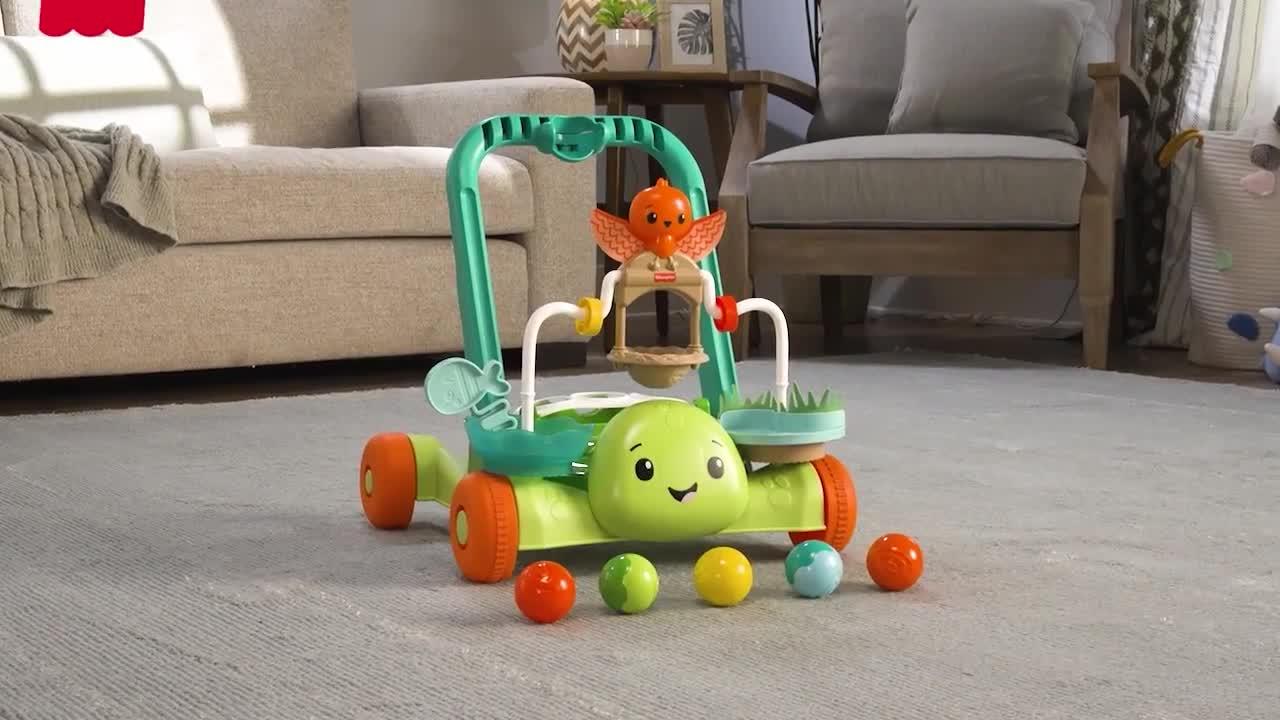 Image thumbnail 8 of 8 of Fisher-Price <p>Moves With You Turtle Baby Push&nbsp;Walker</p>
