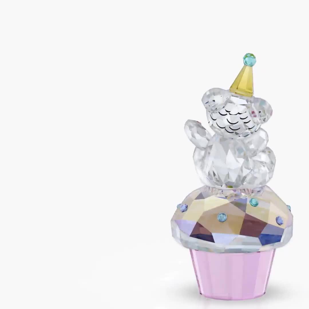 Image thumbnail 5 of 5 of Swarovski Kris Bear Sweet Celebration Ornament
