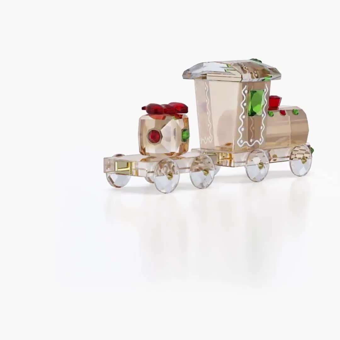 Image thumbnail 5 of 5 of Swarovski Holiday Cheers Train Ornament