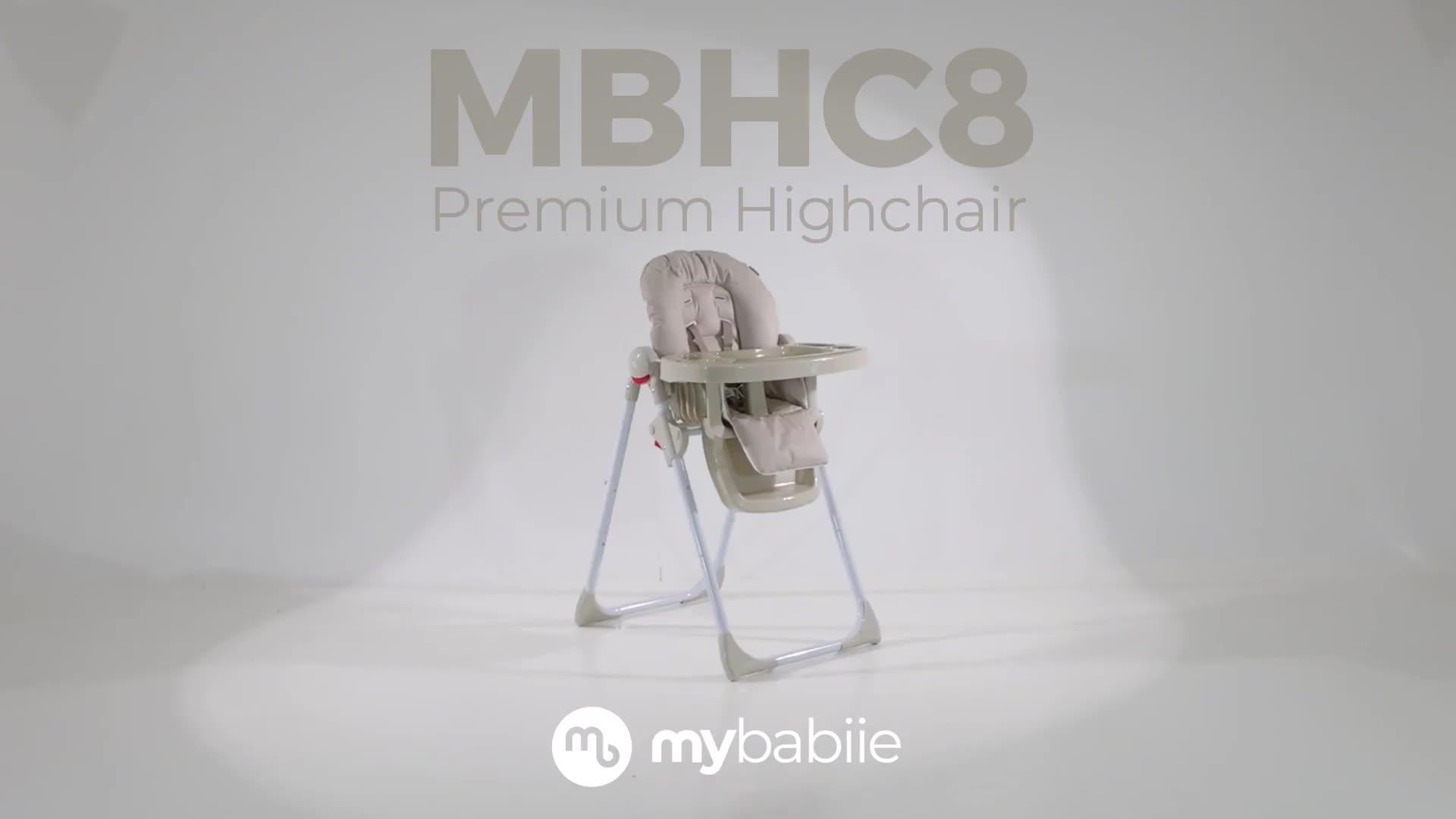 Image thumbnail 6 of 6 of My Babiie MBHC8 Premium Highchair - Wild Safari