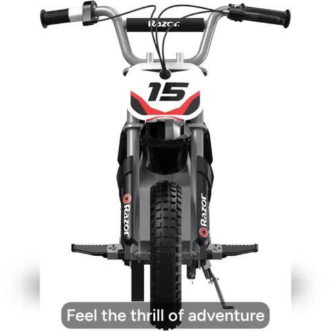 Image thumbnail 7 of 7 of Razor Dirt Rocket MX400 24 Volt - White