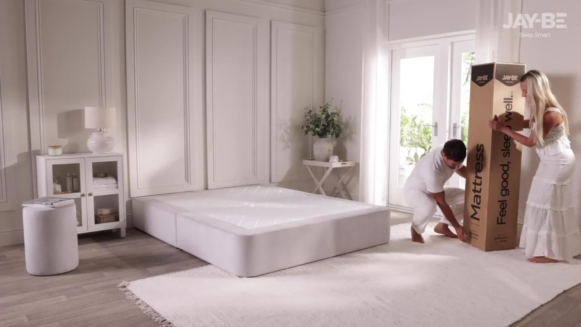 Image thumbnail 8 of 8 of Jaybe Pure Anti-Allergy Responsibly Made Sprung Mattress