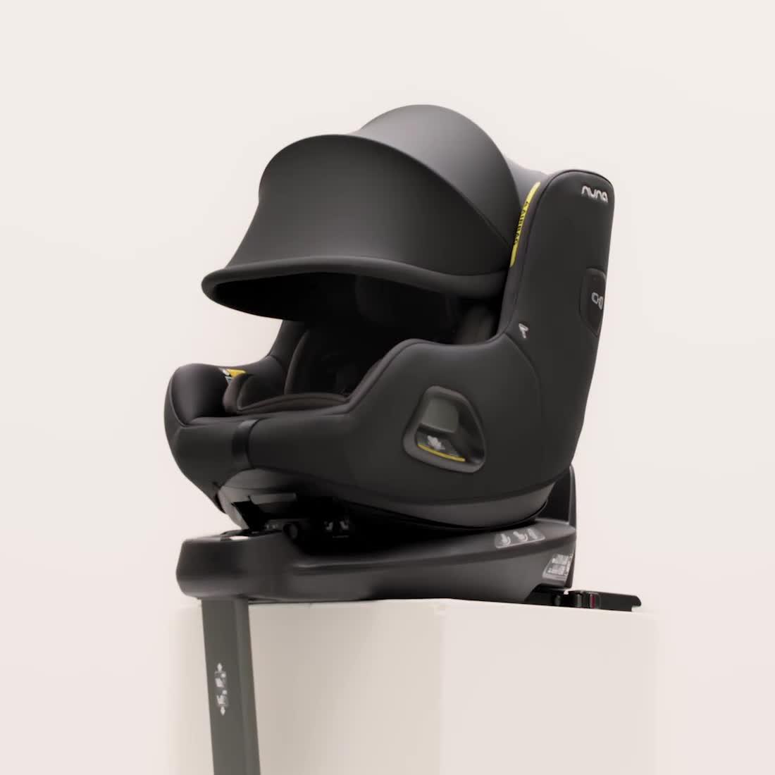 Image thumbnail 8 of 8 of Nuna RELX Wind Electric Car Seat/R129 - Caviar